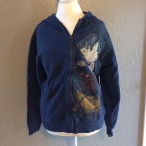 Navy Mickey Mouse Disney Hoodie Sweatshirt